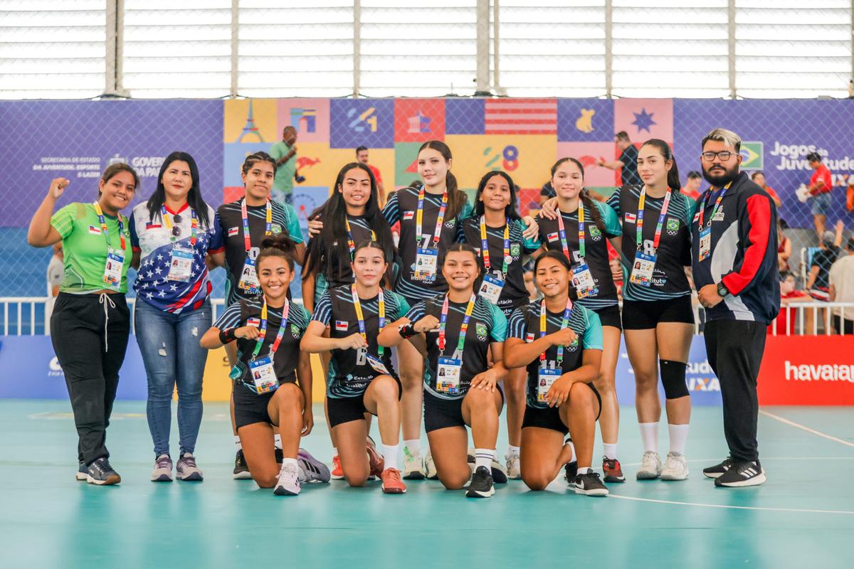 Handebol feminino do Amazonas encara 30h de barco por vaga na elite dos Jogos da Juventude